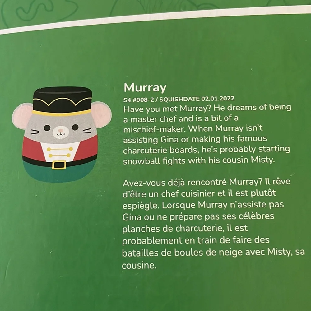 NWT HOLIDAY CLASSIC COLLECTION SQUISHMALLOWS 8 IN SET - Picture 7 of 13